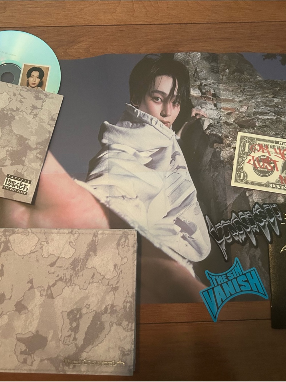 Sin: Vanish Fugitives Album Sunoo Ver.